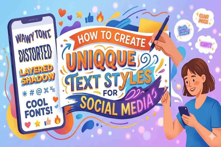 How to Create Unique Text Styles for Social Media